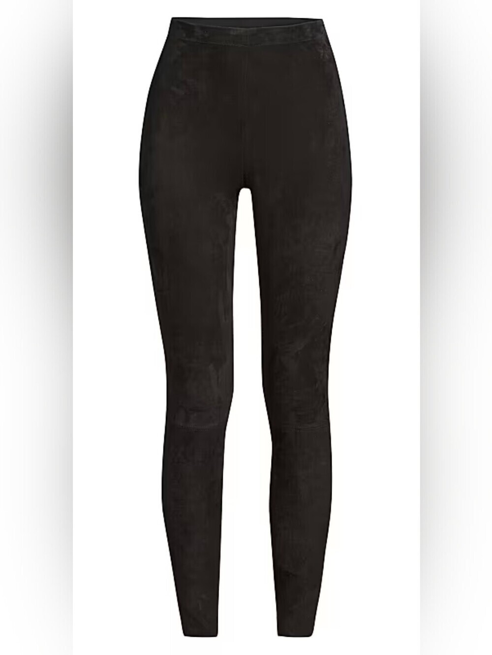 ALICE + OLIVIA Maddox Suede Leggings Charcoal Grey Size 0